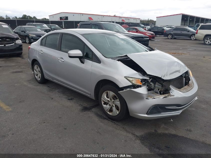 2015 HONDA CIVIC LX - 19XFB2F55FE046149