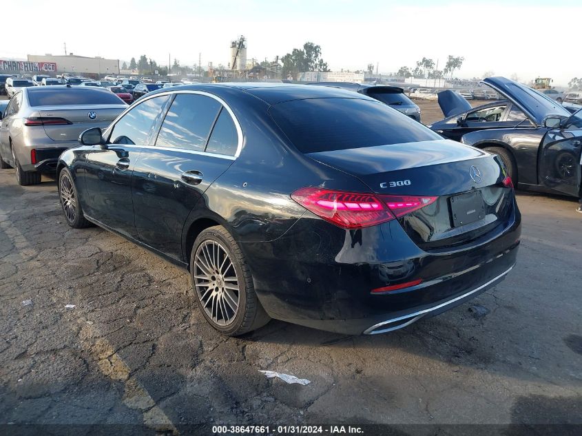 2023 MERCEDES-BENZ C 300 SEDAN - W1KAF4GB8PR092763