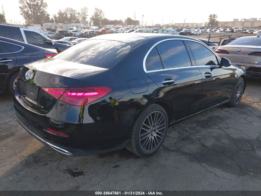 2023 MERCEDES-BENZ C 300 SEDAN - W1KAF4GB8PR092763