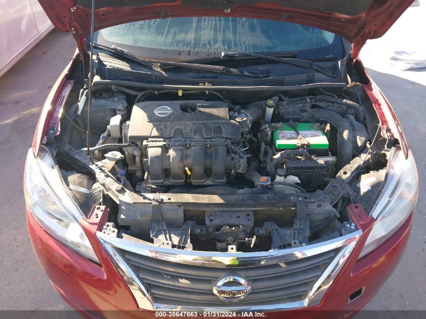 2014 NISSAN SENTRA S - 3N1AB7AP7EY258843