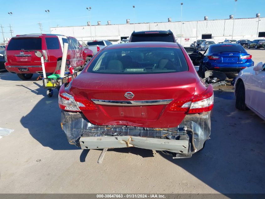 2014 NISSAN SENTRA S - 3N1AB7AP7EY258843