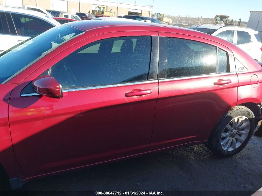 2013 CHRYSLER 200 TOURING - 1C3CCBBB9DN501447