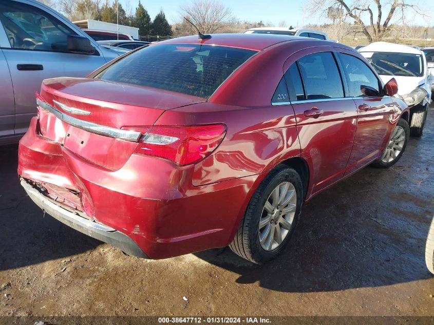 2013 CHRYSLER 200 TOURING - 1C3CCBBB9DN501447