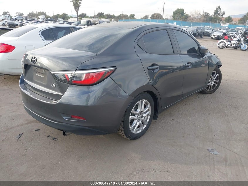 VIN 3MYDLBYV6HY190085 2017 TOYOTA YARIS IA