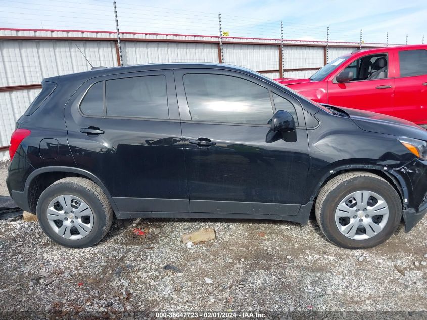 2019 CHEVROLET TRAX LS - 3GNCJKSB8KL117035