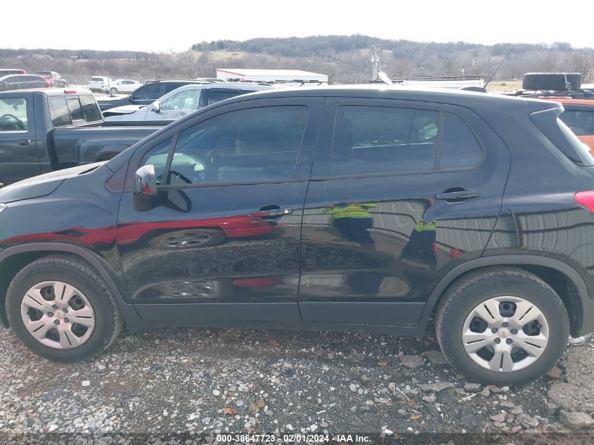 2019 CHEVROLET TRAX LS - 3GNCJKSB8KL117035
