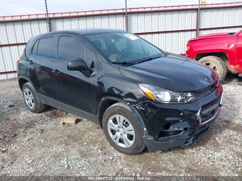 2019 CHEVROLET TRAX LS - 3GNCJKSB8KL117035