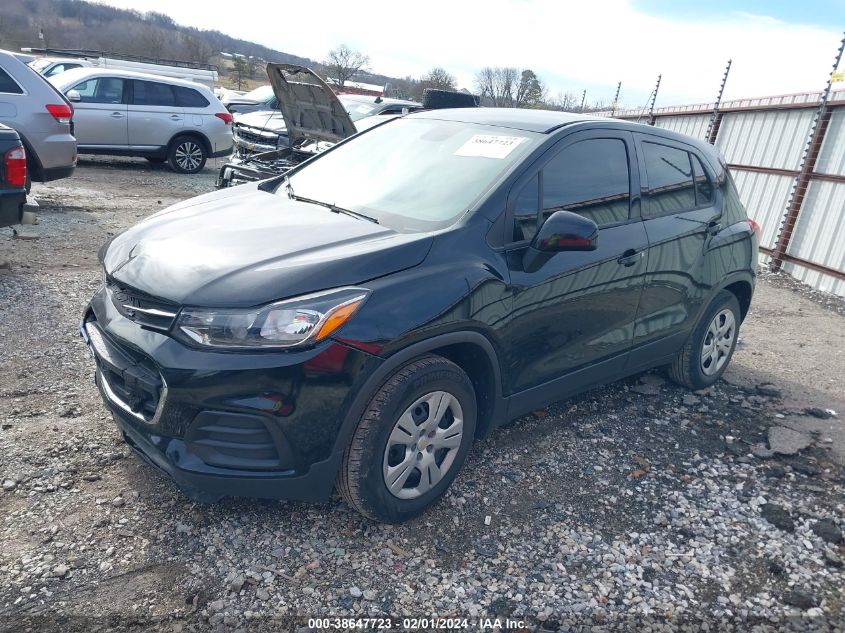 2019 CHEVROLET TRAX LS - 3GNCJKSB8KL117035