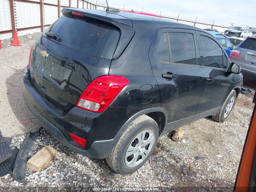 2019 CHEVROLET TRAX LS - 3GNCJKSB8KL117035