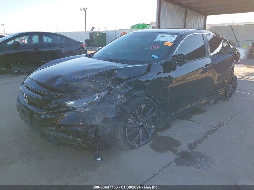 VIN 2HGFC2F86MH515906 2021 HONDA CIVIC SPORT
