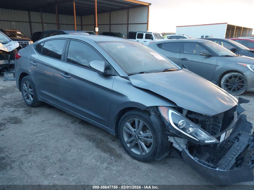 2018 HYUNDAI ELANTRA SEL/VALUE/LIMITED - KMHD84LF8JU574479