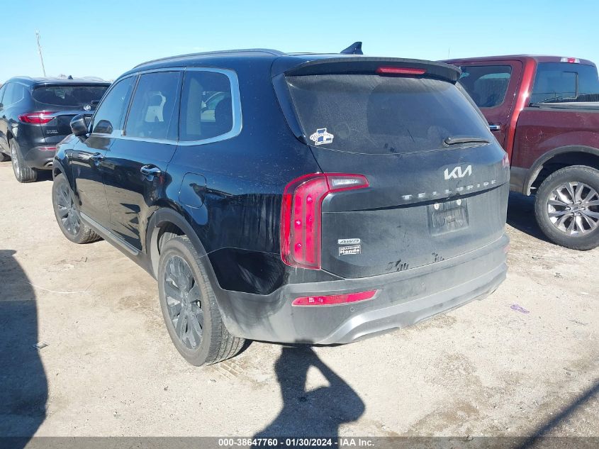 2022 KIA TELLURIDE S - 5XYP6DHC5NG241458