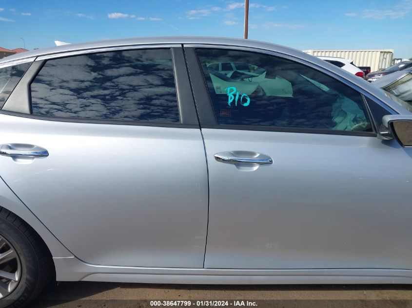 2020 KIA OPTIMA - FXXGT4L38LG408722