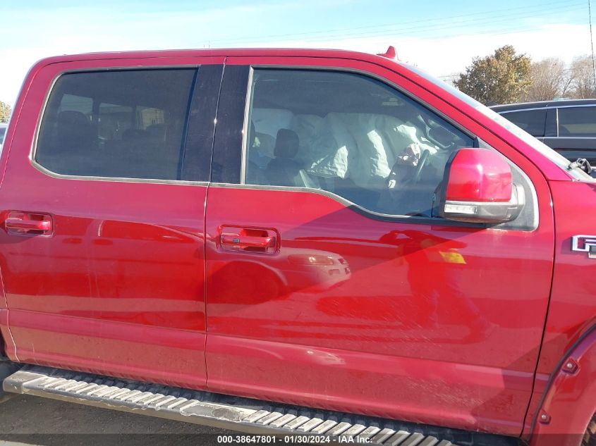 2018 FORD F-150 LARIAT - 1FTEW1E5XJKC81406