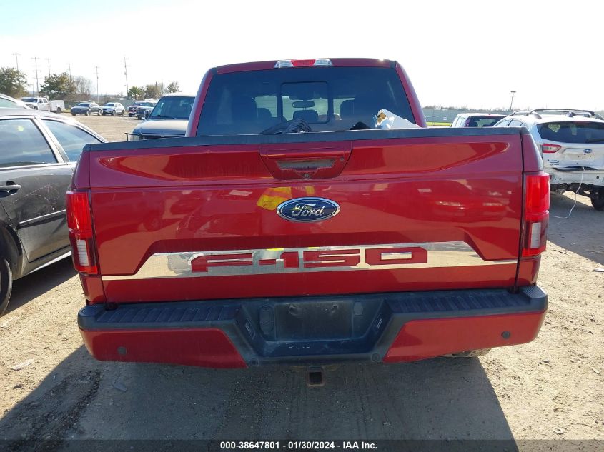 2018 FORD F-150 LARIAT - 1FTEW1E5XJKC81406