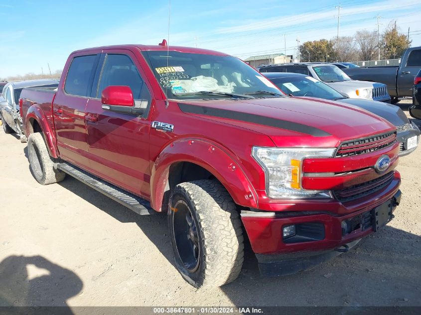 2018 FORD F-150 LARIAT - 1FTEW1E5XJKC81406