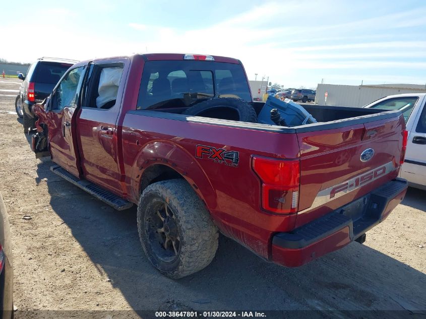2018 FORD F-150 LARIAT - 1FTEW1E5XJKC81406