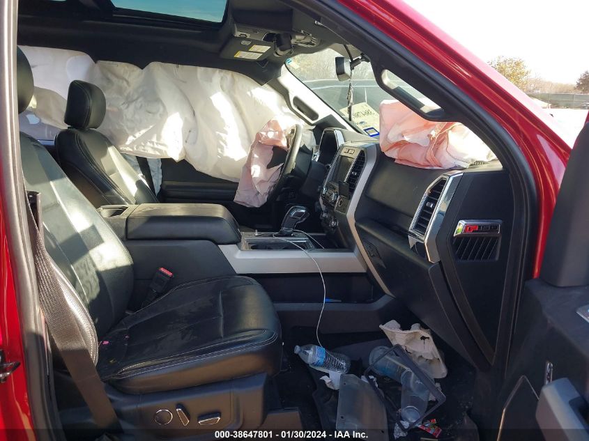 2018 FORD F-150 LARIAT - 1FTEW1E5XJKC81406