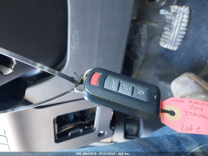 2021 MITSUBISHI MIRAGE G4 G4 SE - ML32FVFJ3MHF02664