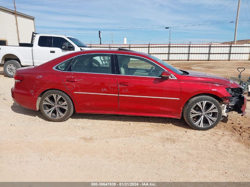 2021 VOLKSWAGEN PASSAT SE - 1VWSA7A38MC004550