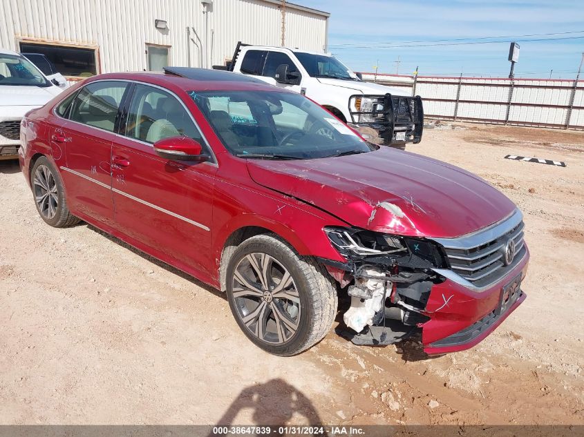 2021 VOLKSWAGEN PASSAT SE - 1VWSA7A38MC004550