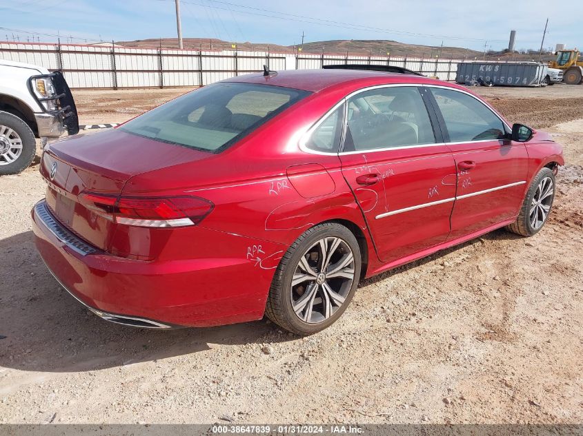 2021 VOLKSWAGEN PASSAT SE - 1VWSA7A38MC004550