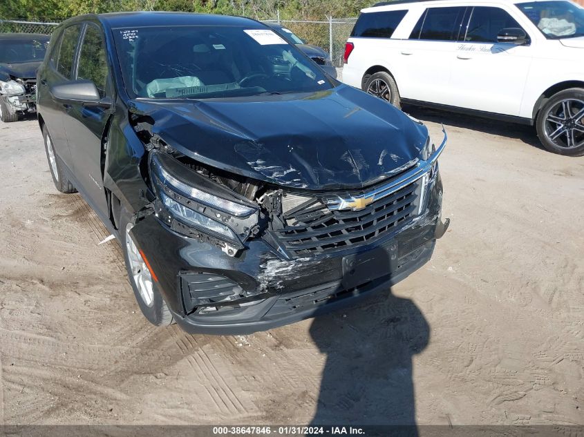 2022 CHEVROLET EQUINOX LS - 2GNAXHEV2N6120326