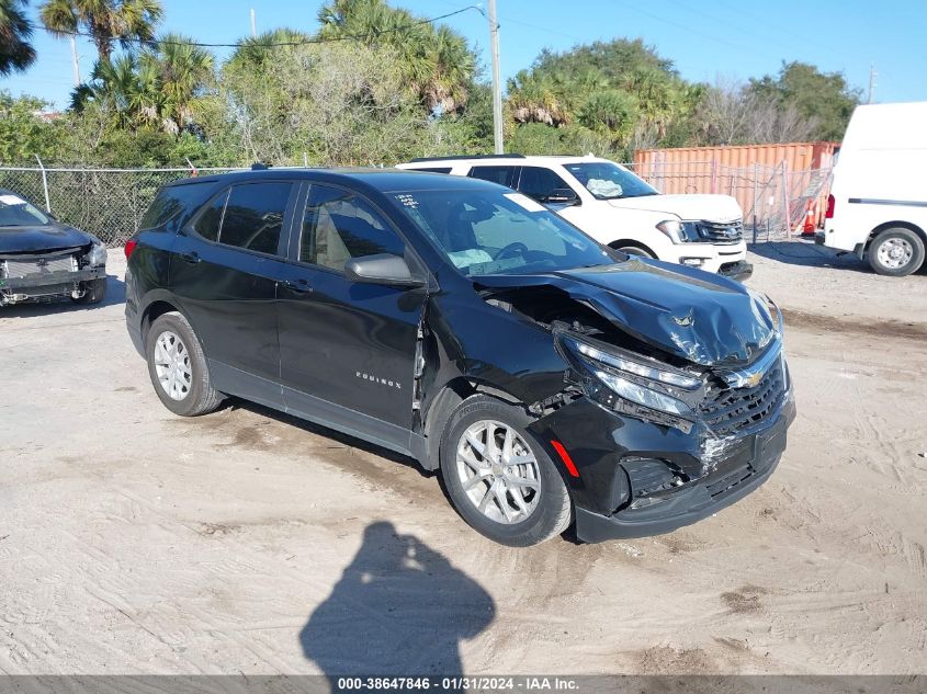 2022 CHEVROLET EQUINOX LS - 2GNAXHEV2N6120326