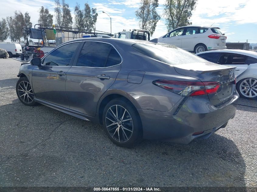 2023 TOYOTA CAMRY SE NIGHT SHADE/SE - 4T1T11AK0PU766079