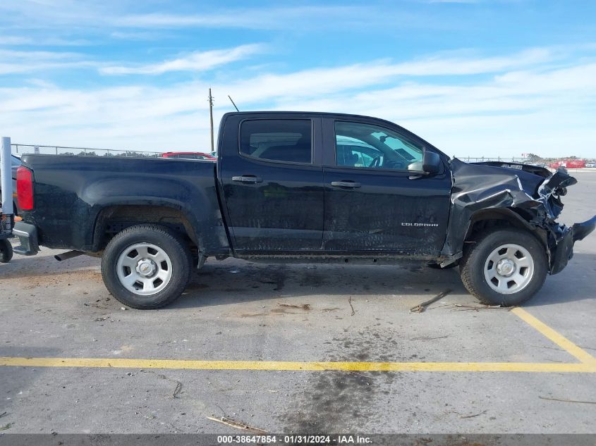 2021 CHEVROLET COLORADO 2WD  SHORT BOX WT - 1GCGSBEA5M1177925
