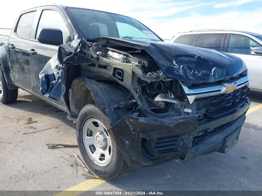 2021 CHEVROLET COLORADO 2WD  SHORT BOX WT - 1GCGSBEA5M1177925