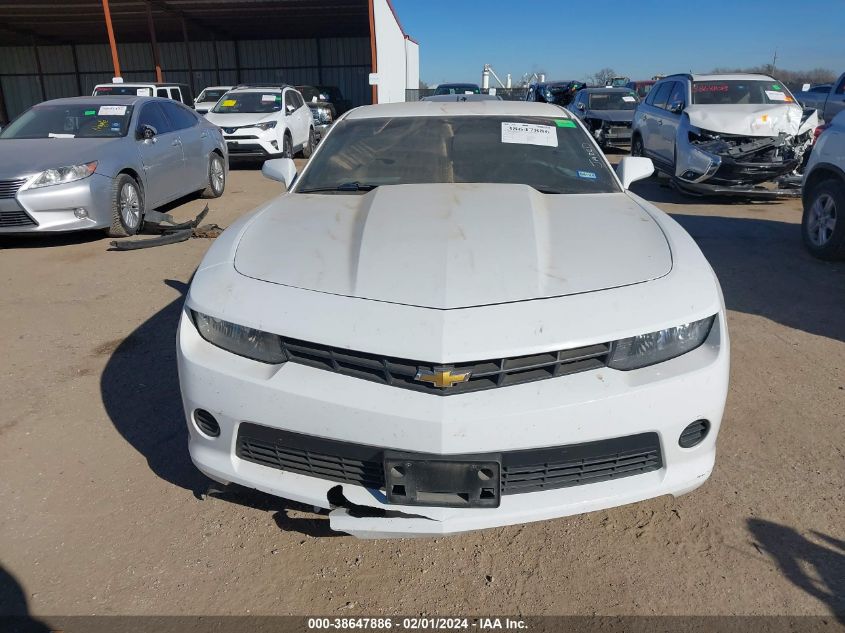 2015 CHEVROLET CAMARO LS - 2G1FB1E39F9110582