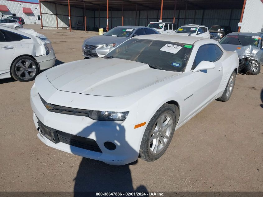2015 CHEVROLET CAMARO LS - 2G1FB1E39F9110582