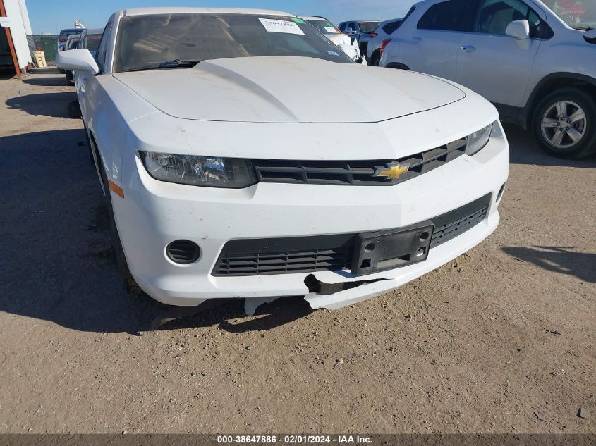 2015 CHEVROLET CAMARO LS - 2G1FB1E39F9110582