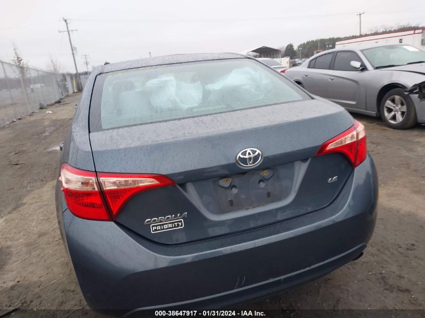2017 TOYOTA COROLLA L/LE/XLE/SE/XSE - 2T1BURHE4HC833495