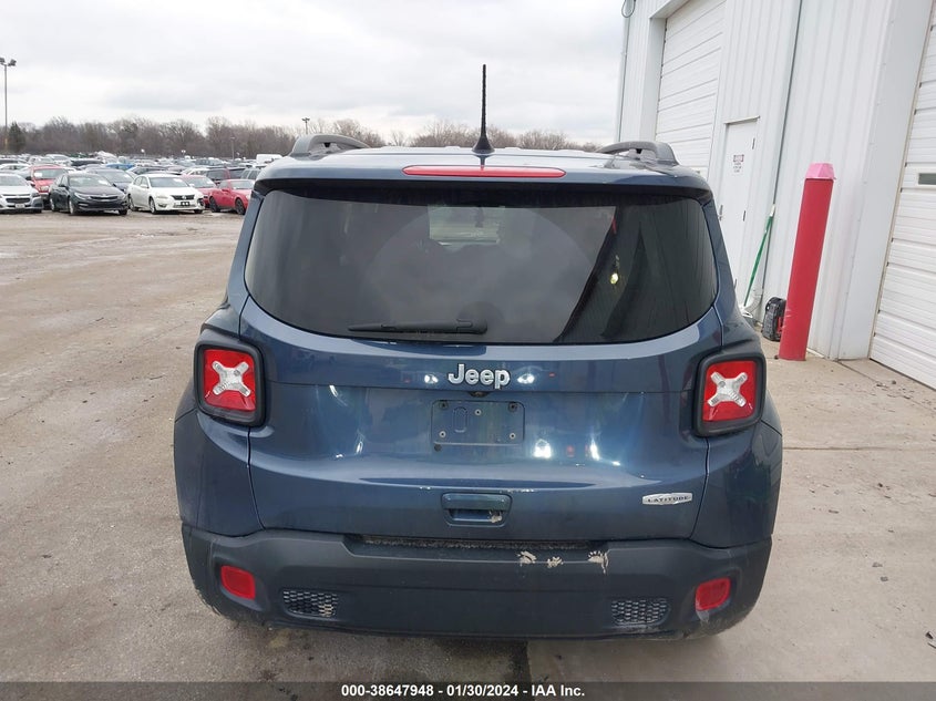 VIN ZACNJABB0LPL91752 2020 JEEP RENEGADE LATITUDE FWD