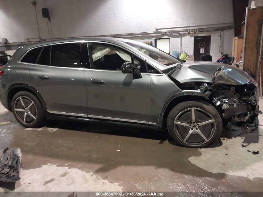 2023 MERCEDES-BENZ EQS 580 SUV 4MATIC - 4JGDM4EB4PA007668