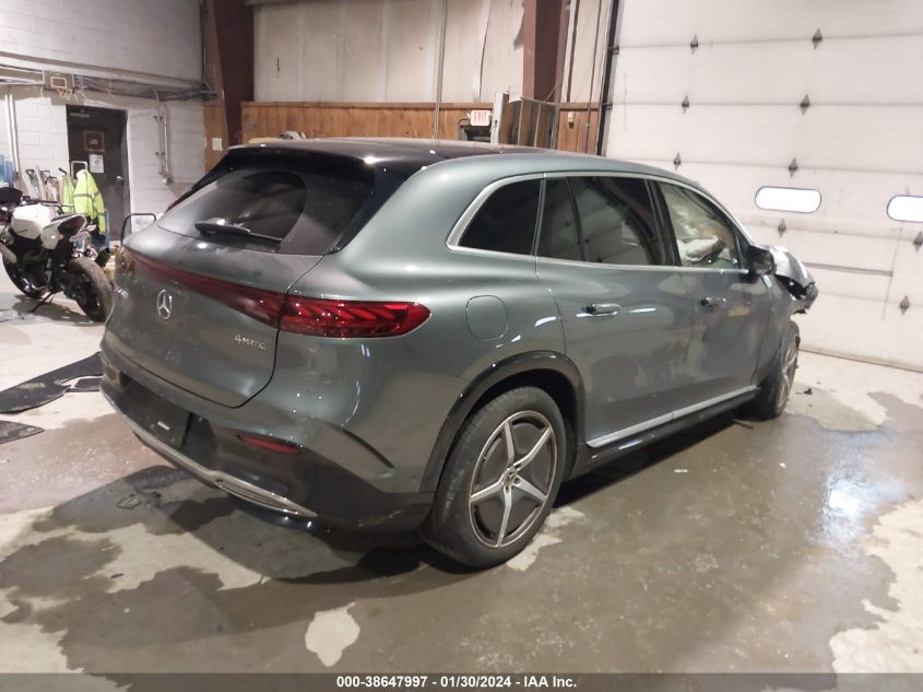 2023 MERCEDES-BENZ EQS 580 SUV 4MATIC - 4JGDM4EB4PA007668
