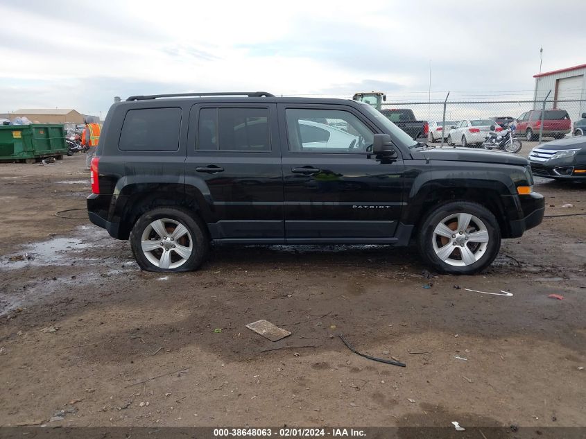 2016 JEEP PATRIOT LATITUDE - 1C4NJRFB7GD758792