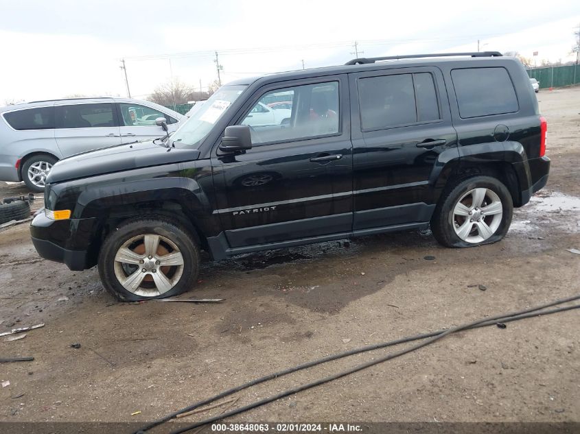 2016 JEEP PATRIOT LATITUDE - 1C4NJRFB7GD758792