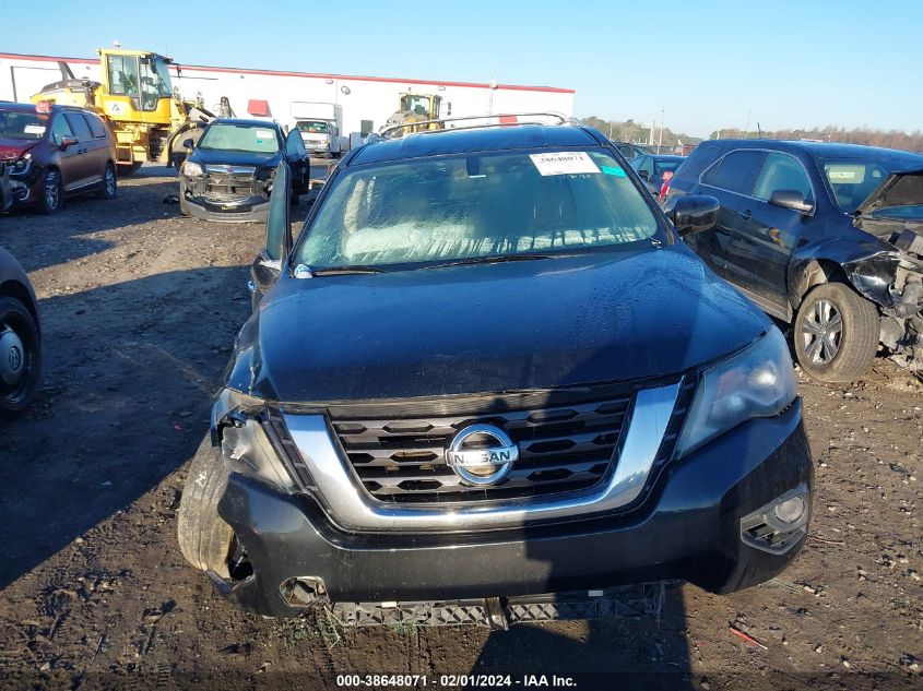 2019 NISSAN PATHFINDER S/SL/SV - 5N1DR2MN4KC587194