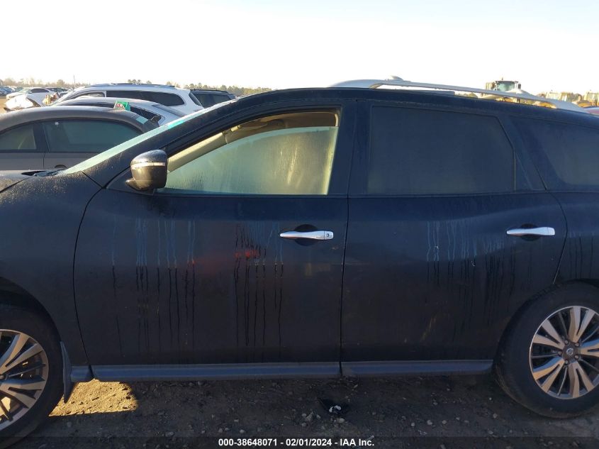 2019 NISSAN PATHFINDER S/SL/SV - 5N1DR2MN4KC587194