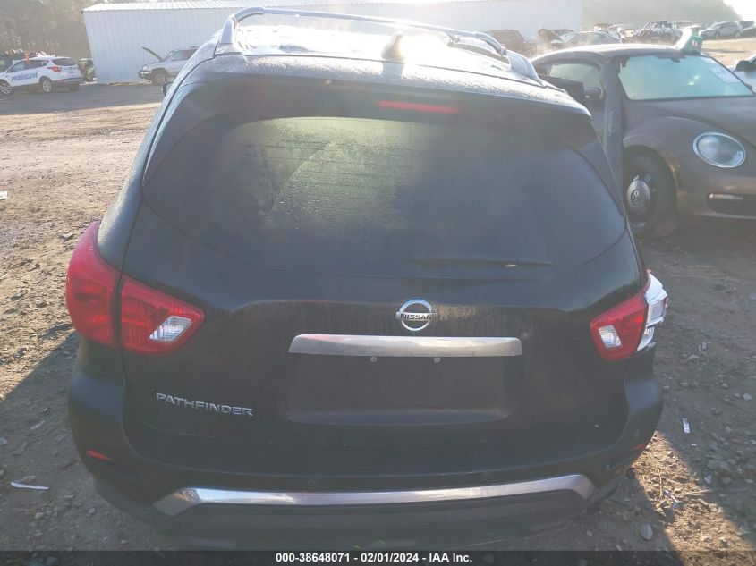 2019 NISSAN PATHFINDER S/SL/SV - 5N1DR2MN4KC587194