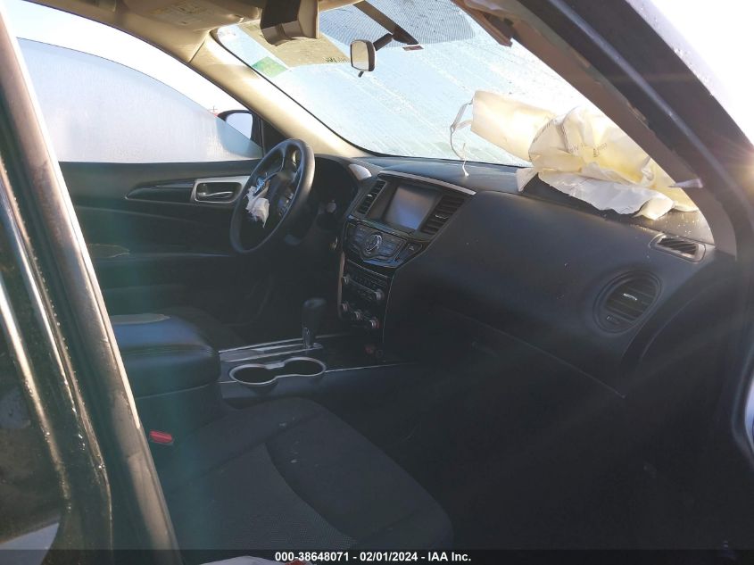 2019 NISSAN PATHFINDER S/SL/SV - 5N1DR2MN4KC587194