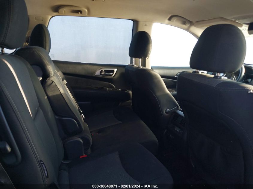 2019 NISSAN PATHFINDER S/SL/SV - 5N1DR2MN4KC587194