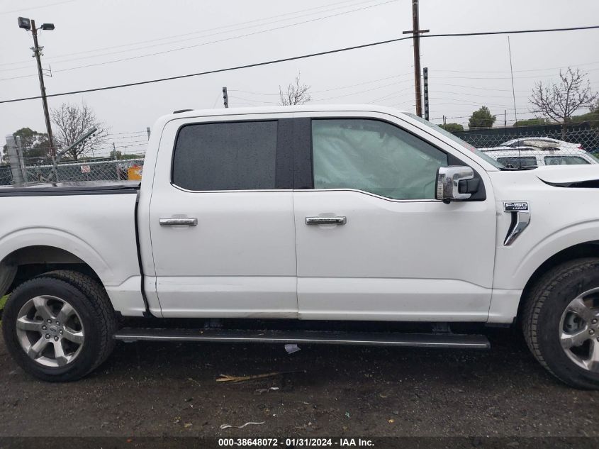 2021 FORD F-150 LARIAT - 1FTFW1E83MFA28147