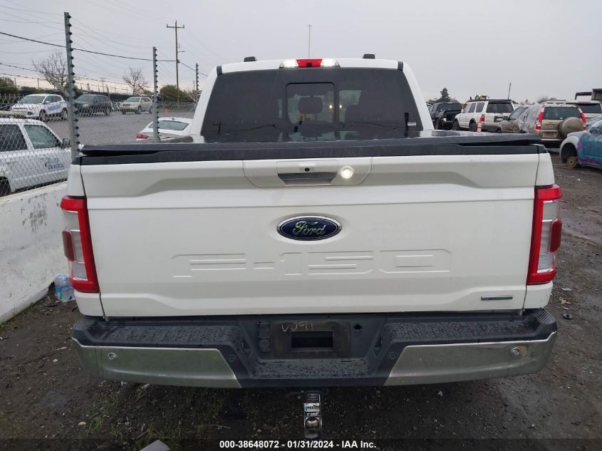 2021 FORD F-150 LARIAT - 1FTFW1E83MFA28147