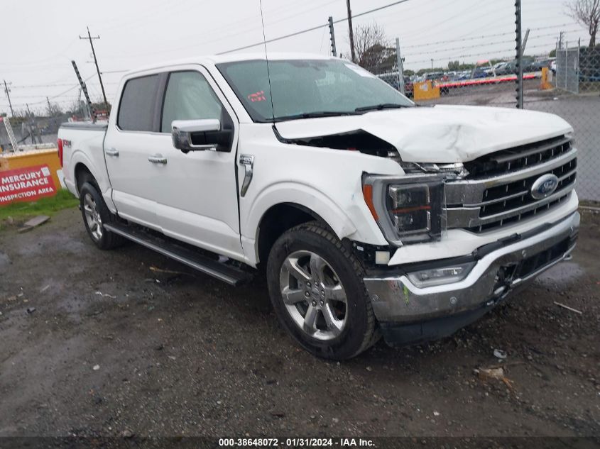 2021 FORD F-150 LARIAT - 1FTFW1E83MFA28147