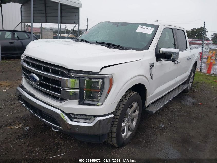 2021 FORD F-150 LARIAT - 1FTFW1E83MFA28147