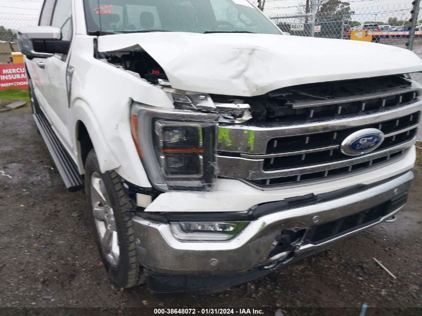 2021 FORD F-150 LARIAT - 1FTFW1E83MFA28147